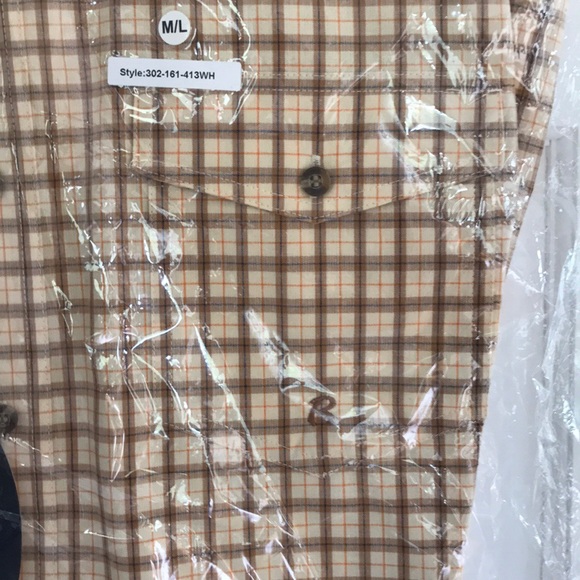 NEW Men’s Roper Western Short Sleeve Shirt M/L - Picture 2 of 5